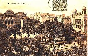 PA c- 027- Place d'Armes- trams et autobus